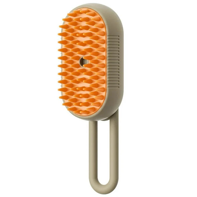 Pet Steam Brush 3 In 1 Electric Spray